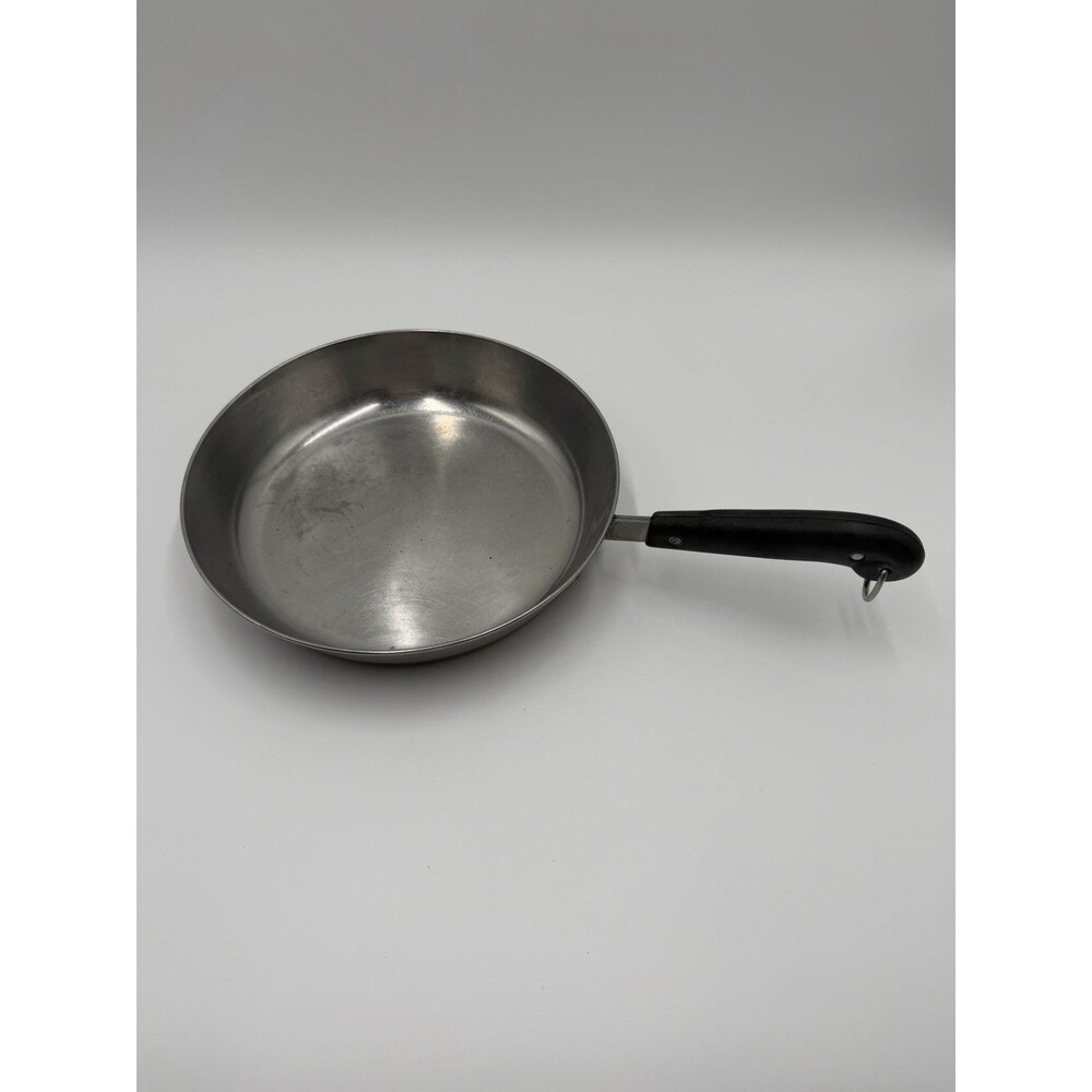 Vintage Revere Ware 10 Inch Copper Bottom Skillet Frying Pan Fry Pan Bakelite